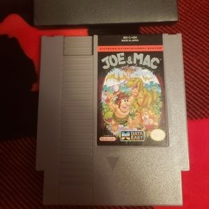 Vintage Joe & Mac on NES